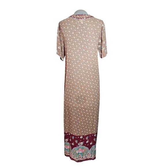 Free Paris Sheer Maxi Dress Size 2 - Picture 2 of 4